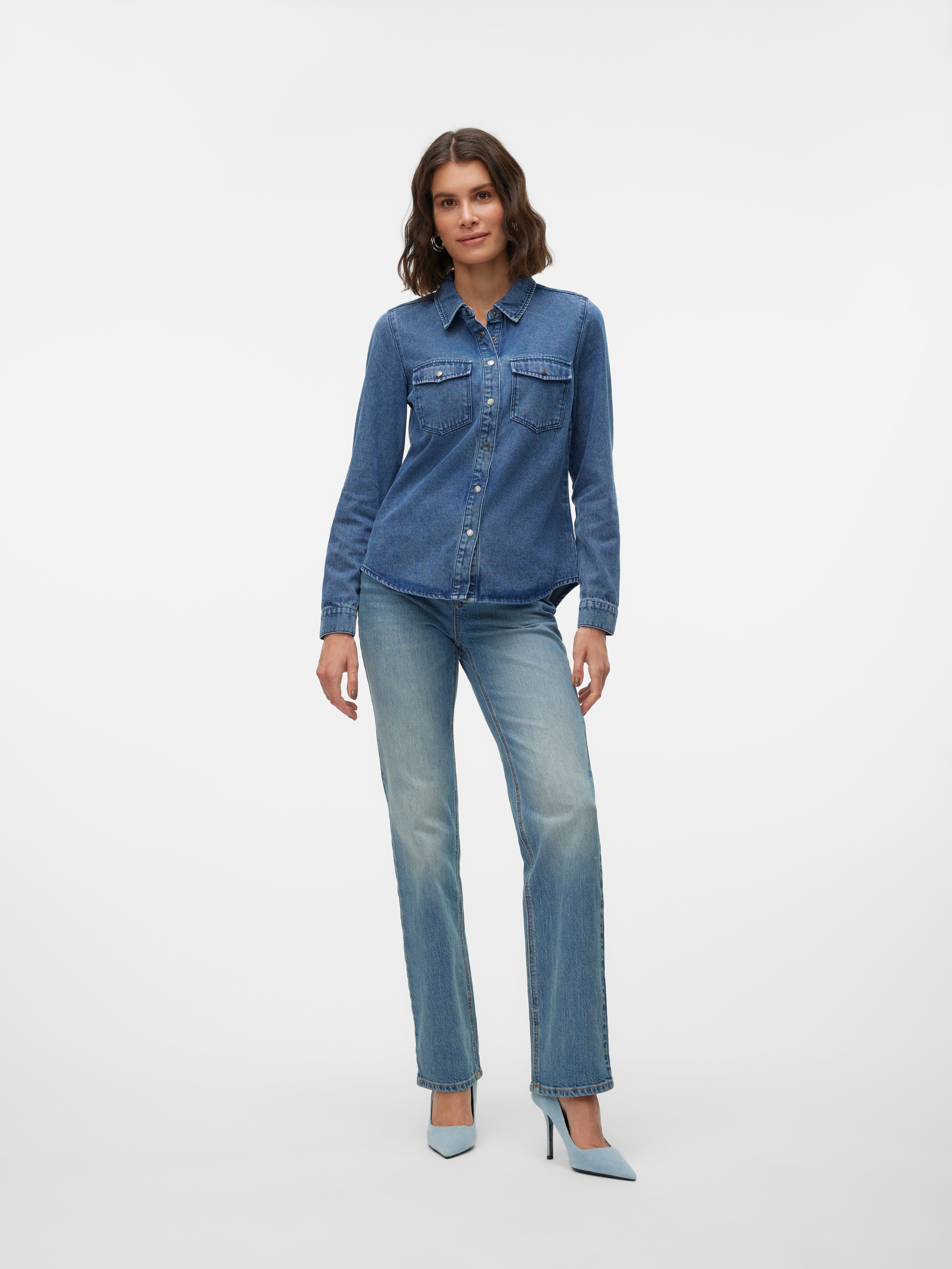 VMTESSA Høj talje Straight fit Jeans