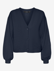 Vero Moda VMGOLD Stickad kofta -Navy Blazer - 10315566