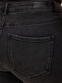 Vero Moda VMSOPHIA Hög midja Slim Fit Jeans -Black Denim - 10315570