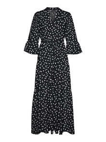 Vero Moda VMZERA Długa sukienka -Black - 10315584