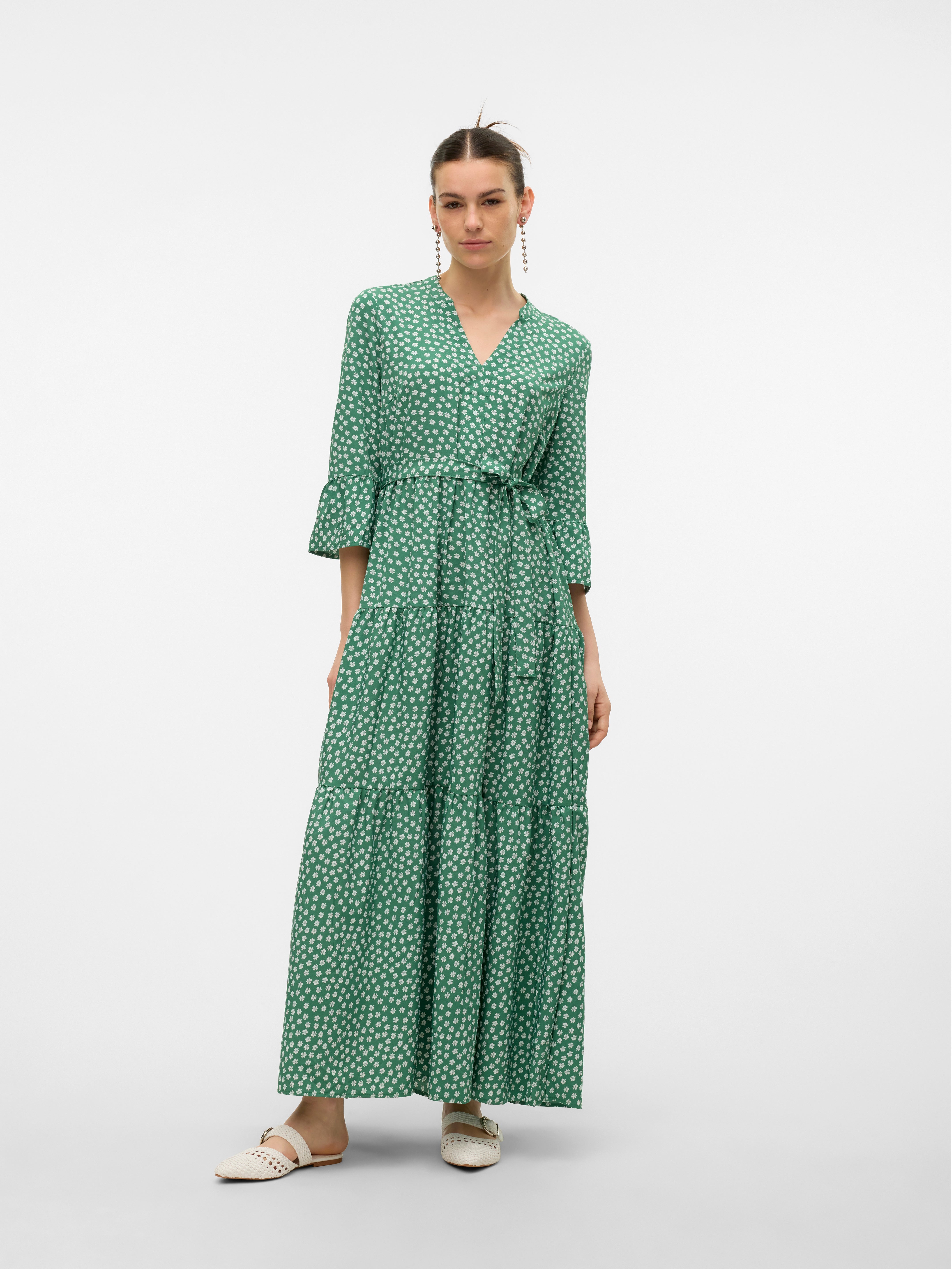 VERO MODA dam klänning VMKAORI - Tourmaline CLOUD DANCER main image 1