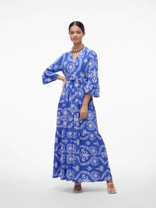Vero Moda VMZERA Long dress -Dazzling Blue - 10315584