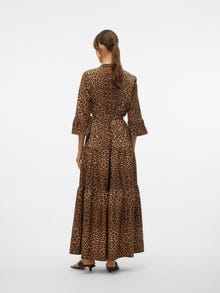 Vero Moda VMZERA Robe longue -Tigers Eye - 10315584