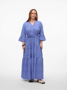 Vero Moda VMZERA Długa sukienka -Wedgewood - 10315594