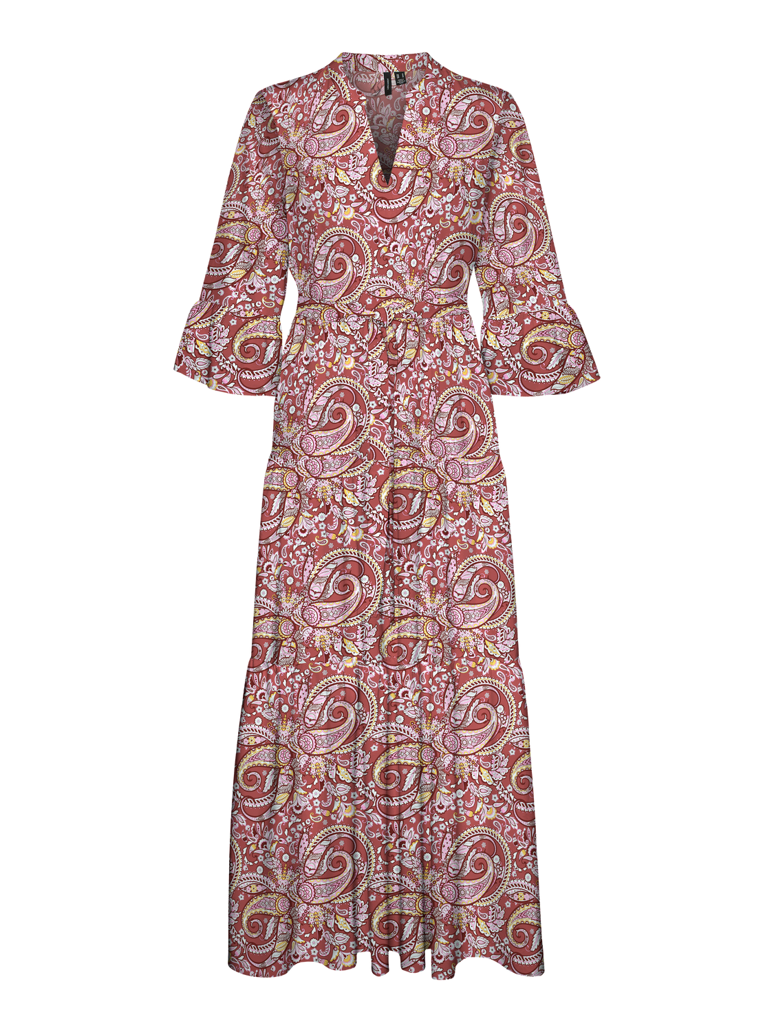 Vero Moda VMZERA Long dress -Marsala - 10315594