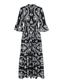 Vero Moda VMZERA Lang kjole -Black - 10315594