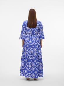 Vero Moda VMZERA Długa sukienka -Dazzling Blue - 10315594