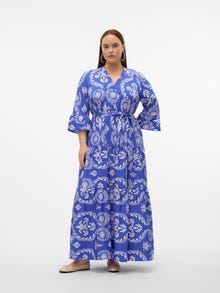 Vero Moda VMZERA Długa sukienka -Dazzling Blue - 10315594