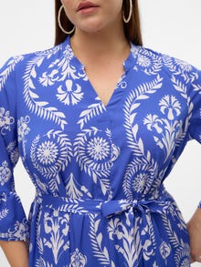 Vero Moda VMZERA Długa sukienka -Dazzling Blue - 10315594