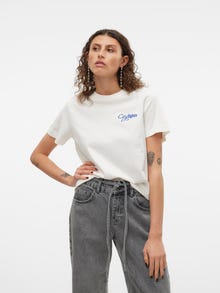 Vero Moda VMATY T-Shirt -Snow White - 10315693