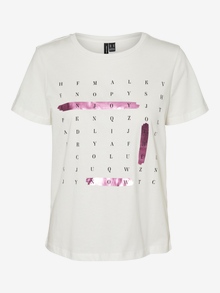 Vero Moda VMABIS Marškinėliai -Snow White - 10315695