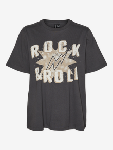 Vero Moda VMBODA T-Shirt -Asphalt - 10315697