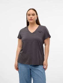 Vero Moda VMCFRANCIS T-paidat -Asphalt - 10315721