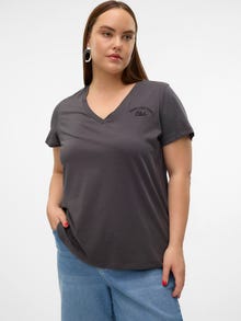 Vero Moda VMCFRANCIS T-paidat -Asphalt - 10315721