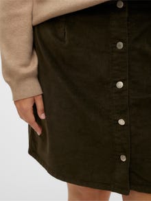 Vero Moda VMCETTA Hög midja Kort kjol -Forest Night - 10315742