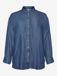 Vero Moda VMCPAULINE Camisa vaquera -Medium Blue Denim - 10315743