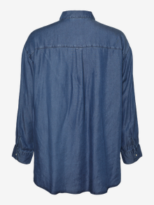 Vero Moda VMCPAULINE Camisa vaquera -Medium Blue Denim - 10315743
