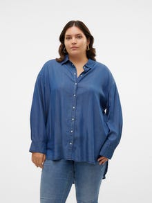 Vero Moda VMCPAULINE Koszula jeansowa -Medium Blue Denim - 10315743