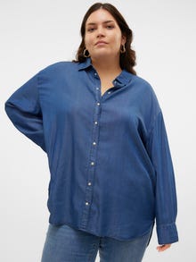 Vero Moda VMCPAULINE Camisa vaquera -Medium Blue Denim - 10315743