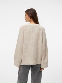 Vero Moda VMMEREDITH Pullover -Plaza Taupe - 10315765