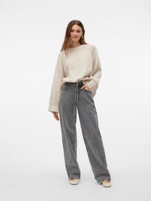 Vero Moda VMMEREDITH Pullover -Plaza Taupe - 10315765