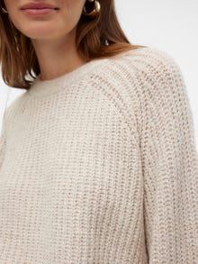 Vero Moda VMMEREDITH Pullover -Plaza Taupe - 10315765