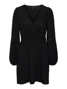 Vero Moda VMVERONIKA Korte jurk -Black - 10315780