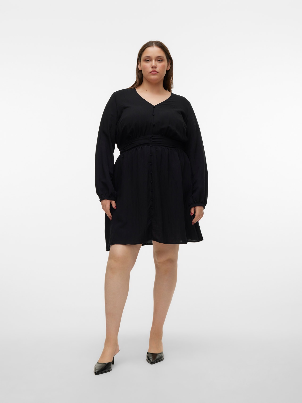 Vero Moda VMVERONIKA Korte jurk -Black - 10315780