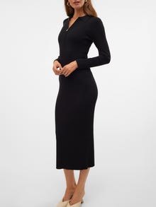 Vero Moda VMMAITE Robe longue -Black - 10315834