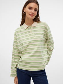 Vero Moda VMMAREN Polo-Shirt -Green Tea - 10315852