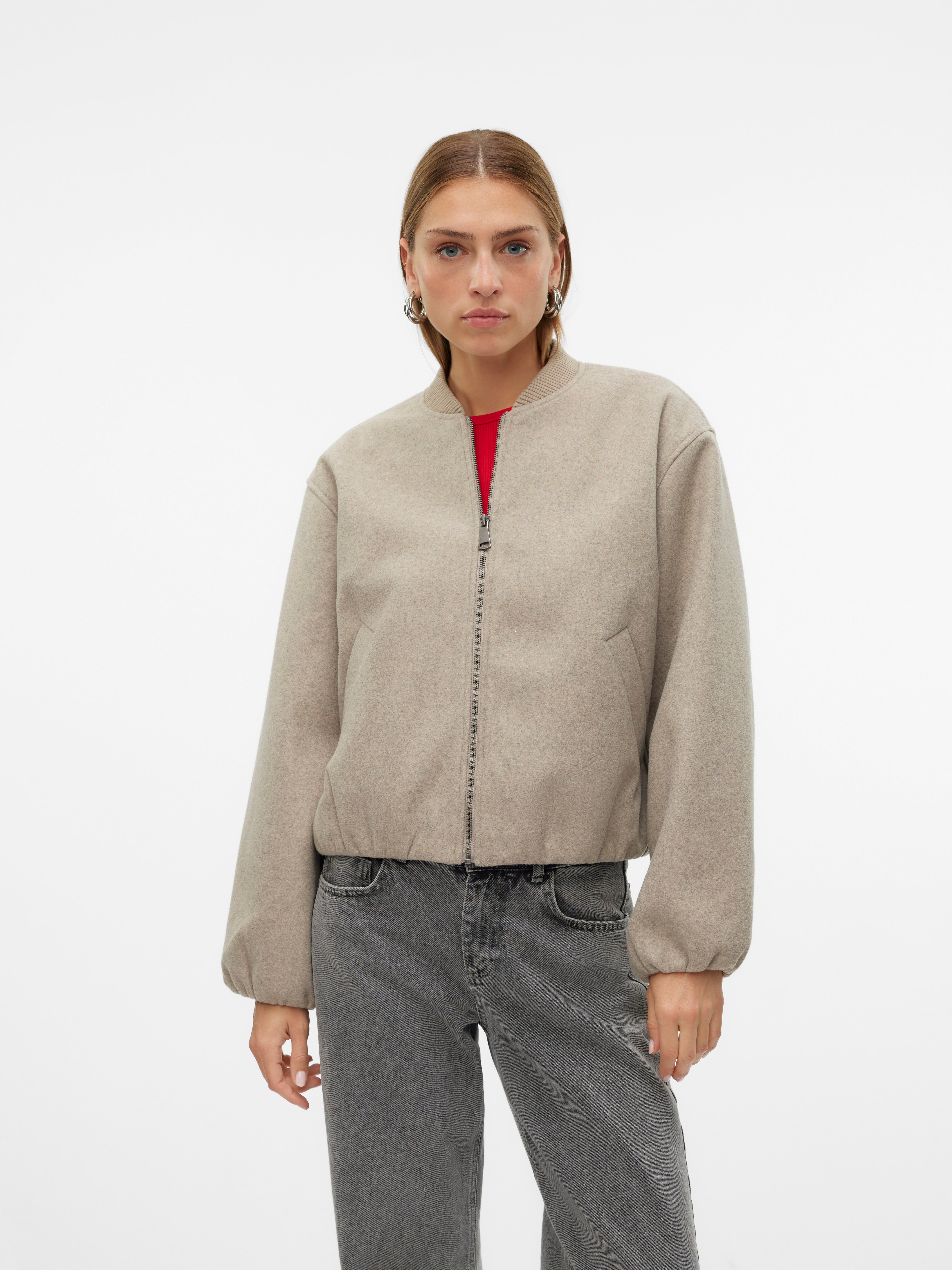 VMPOPBELLA Jacke | Hellbraun | Vero Moda®