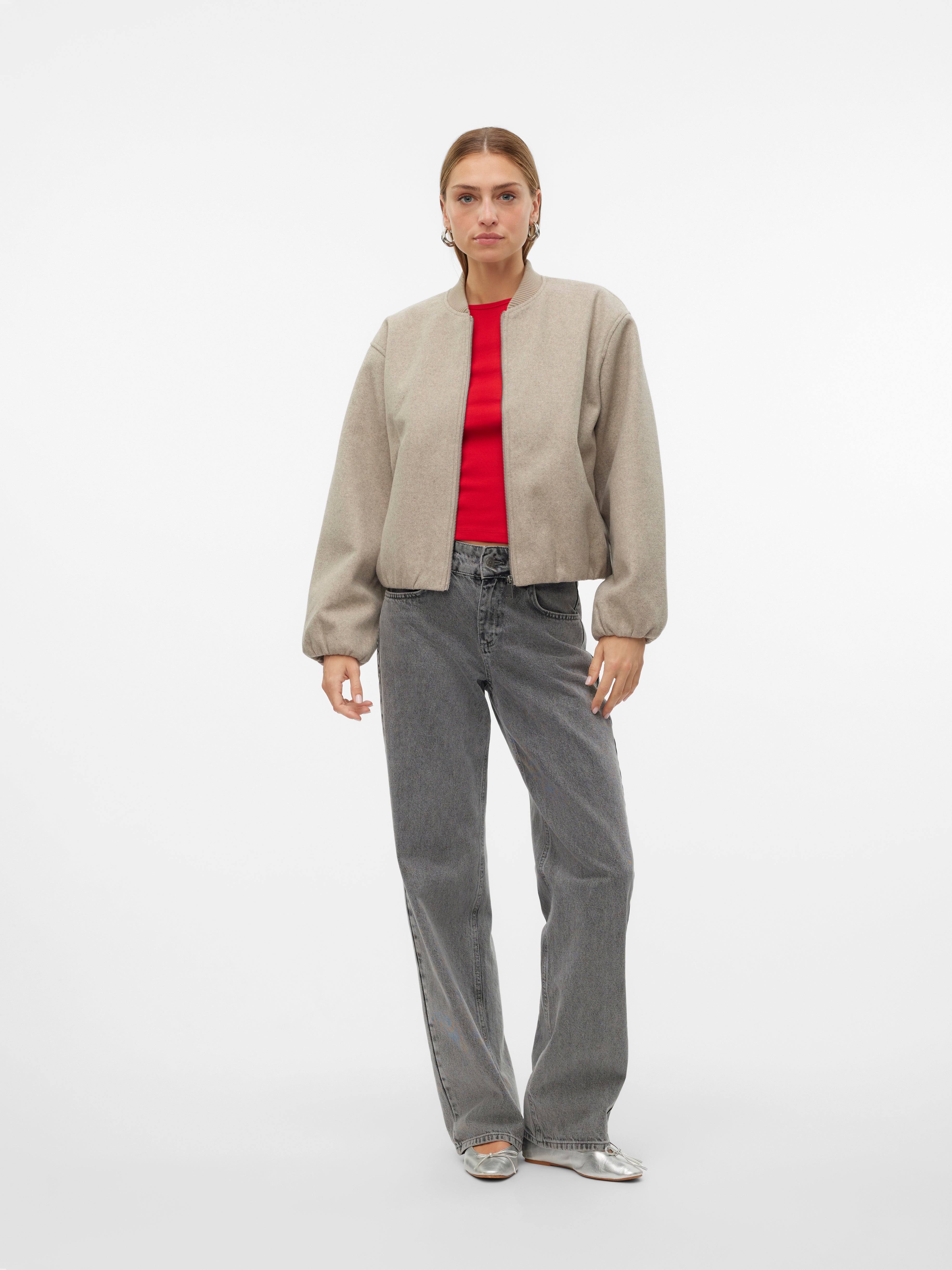 VMPOPBELLA Jacke | Hellbraun | Vero Moda®
