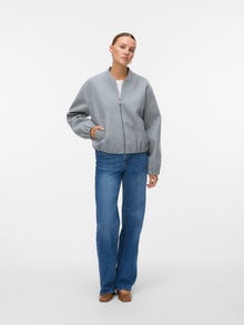 Vero Moda VMPOPBELLA Dzseki -Light Grey Melange - 10315955