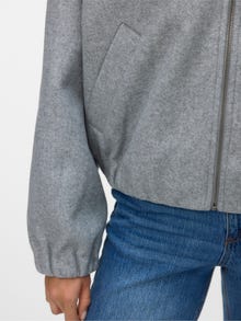 Vero Moda VMPOPBELLA Dzseki -Light Grey Melange - 10315955