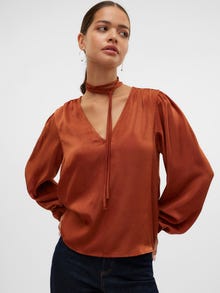 Vero Moda VMMAE Top -Brandy Brown - 10316007
