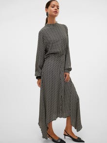 Vero Moda VMMIRANDA Langes Kleid -Black - 10316019