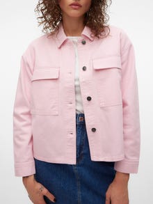 Vero Moda VMKENYA Kurtka jeansowa -Parfait Pink - 10316069