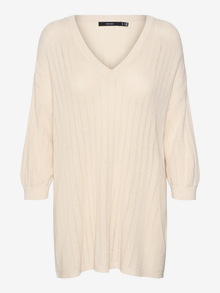 Vero Moda VMNEWLEXSUNSTITCH Neulepuserot -Birch - 10316119