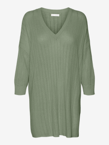 Vero Moda VMNEWLEXSUNSTITCH Neulepuserot -Hedge Green - 10316119