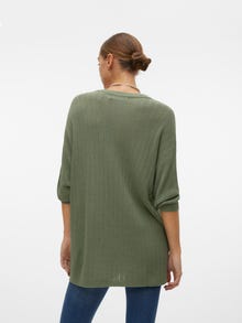 Vero Moda VMNEWLEXSUNSTITCH Neulepuserot -Hedge Green - 10316119