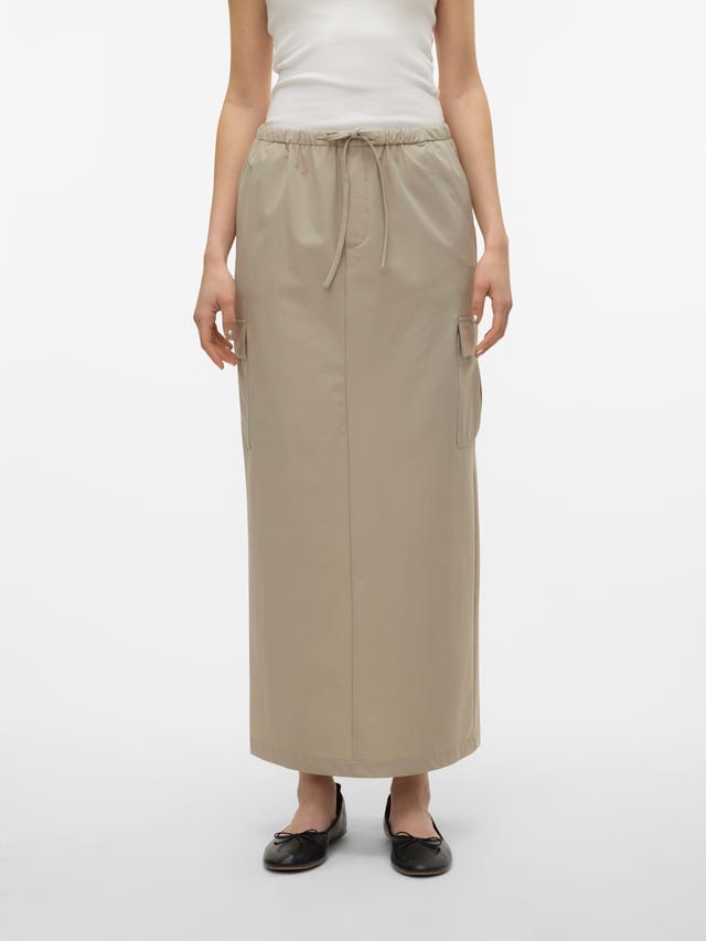Vero Moda VMKIMBERLY Mid waist Long Skirt - 10316122