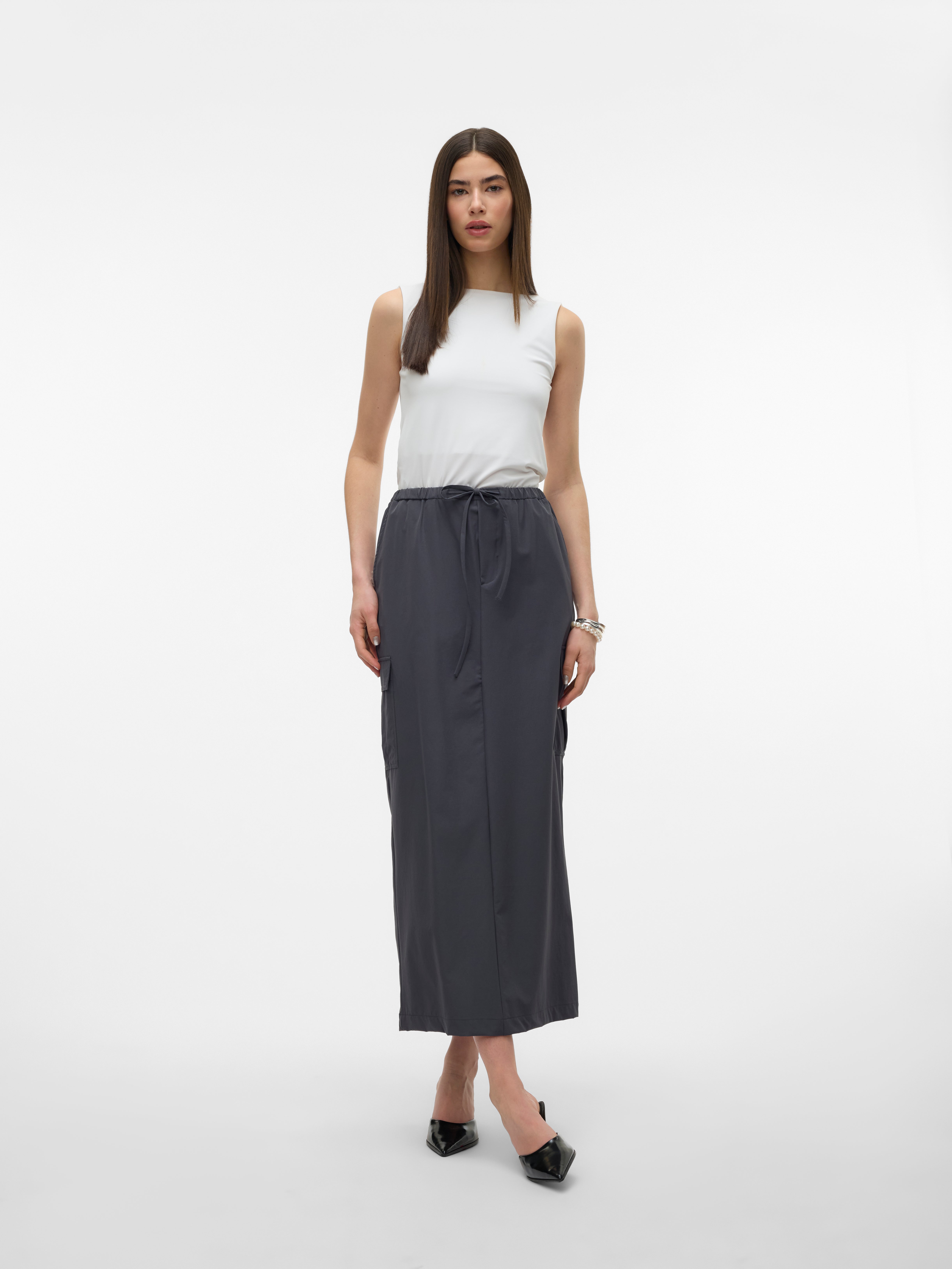 VMKIMBERLY Mid waist Lange rok