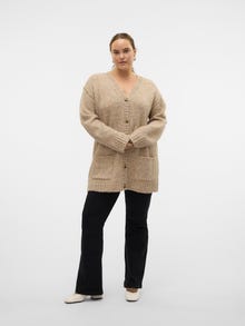 Vero Moda VMCINGRID Cardigans en maille -Silver Mink - 10316195