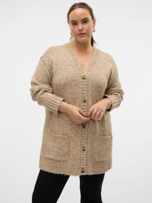 Vero Moda VMCINGRID Cardigans en maille -Silver Mink - 10316195