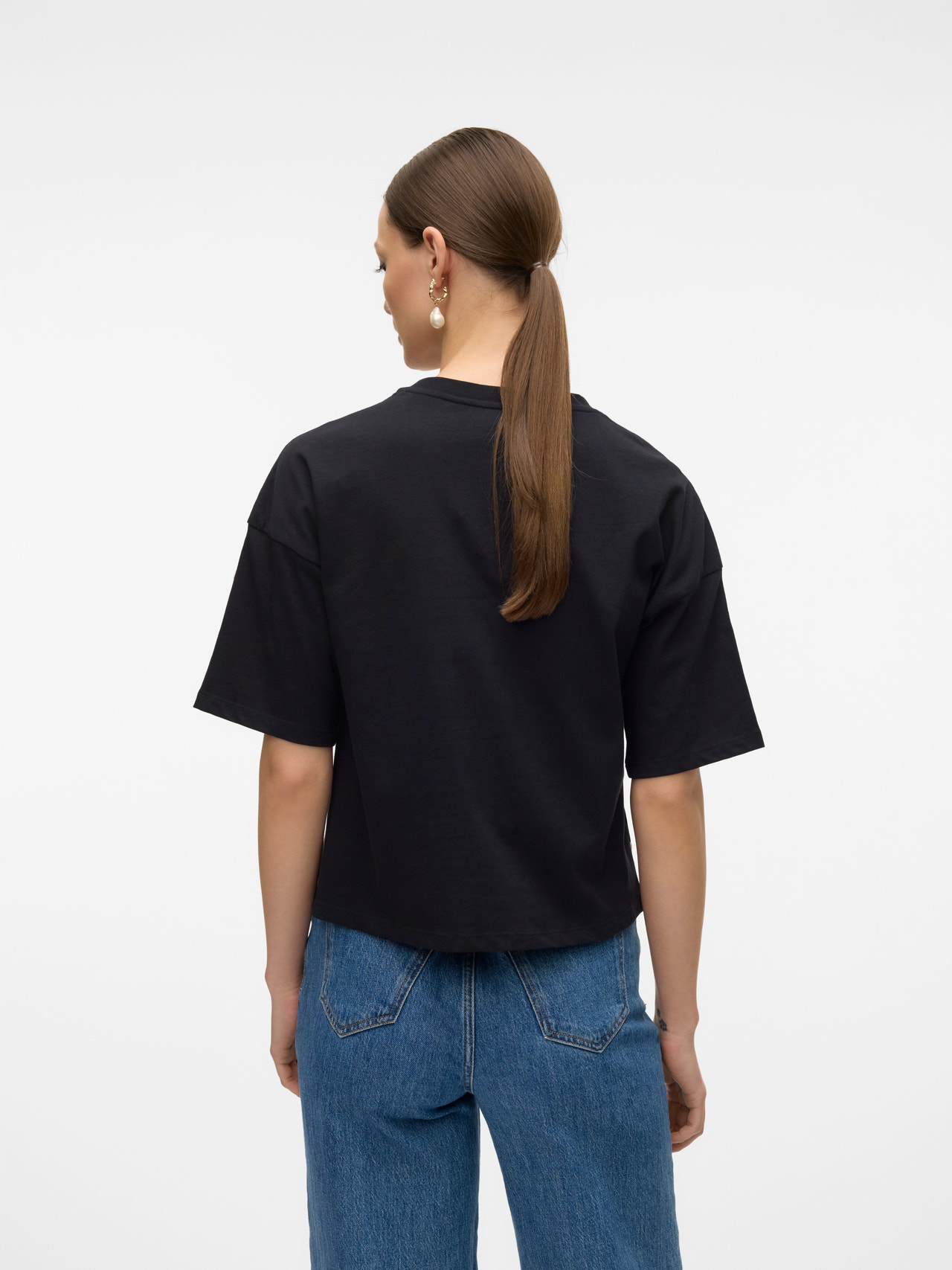 Vero Moda VMTAMMIE T-skjorte -Black - 10316349
