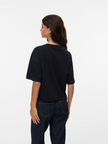 Vero Moda VMTAMMIE T-shirt -Black - 10316349