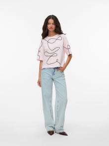 Vero Moda VMTAMMIE T-shirts -Ballet Slipper - 10316349