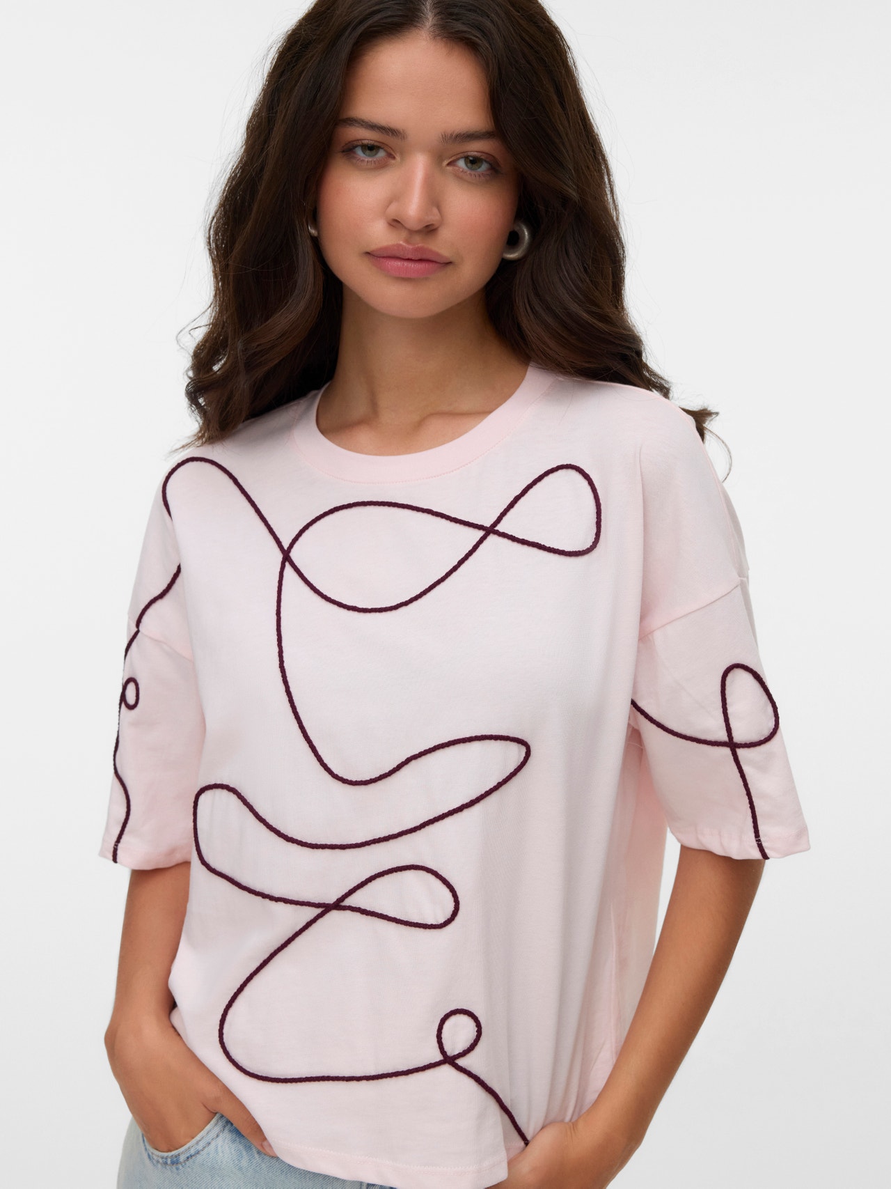 Vero Moda VMTAMMIE T-paidat -Ballet Slipper - 10316349