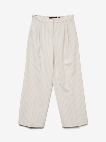 Vero Moda VMTROIAN Mellemhøj talje Bukser -Moonbeam - 10316370