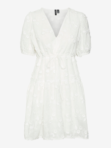 Vero Moda VMPUNA Kurzes Kleid -Snow White - 10316371